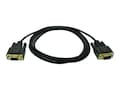 Tripp Lite Null Modem Gold Cable (DB9F-DB9M), Black, 6ft, P454-006, 219082, Cables Tripp Lite Null Modem Gold Cable (DB9F-DB9M), Black, 6ft, P454-006, 219082, Cables