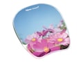 Fellowes Photo Gel Mouse Pad & Wrist Rest with Microban, Pink Flowers, 9179001, 15067304, Ergonomic Products Fellowes Photo Gel Mouse Pad & Wrist Rest with Microban, Pink Flowers, 9179001, 15067304, Ergonomic Products