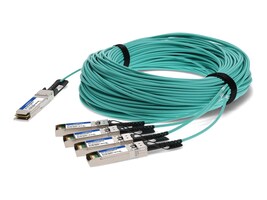 AddOn QSFP-4SFP-AOC100M-AO Main Image from Right-angle