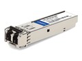AddOn Cisco SFP-10G-SR Compatible TAA Compliant 10GBase-SR SFP+ 850nm 300m LC Transceiver, 5-pack, SFP-10G-SR-AO-5PK, 41067393, Network Transceivers