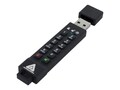 Apricorn 32GB 256-BIT AES XTS Encrypted USB 3.0 Flash Drive, ASK3Z-32GB, 33594773, Flash Drives