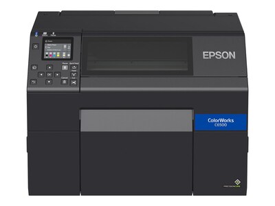 Epson ColorWorks CW-C6500A Color Inkjet Label Printer with Auto Cutter (Matte), C31CH77A9981, 41357809, Printers - Label