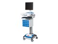 Capsa M38RXA40HL LCD Cart, 40A (Required Drawer Kit), 1781745, 14421885, Computer Carts - Medical Capsa M38RXA40HL LCD Cart, 40A (Required Drawer Kit), 1781745, 14421885, Computer Carts - Medical
