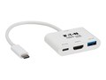 Tripp Lite USB C MULTIPORT ADAPTER 4K60HZ, U444-06N-H4U-C3               , 41935993, Docking Stations & Port Replicators