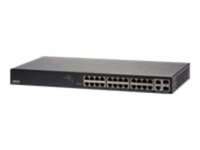 Axis T8524 1U RM Switch 24xGbE PoE+ 2xGbE LAN, 01192-004, 34693618, Network Switches Axis T8524 1U RM Switch 24xGbE PoE+ 2xGbE LAN, 01192-004, 34693618, Network Switches