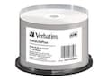 Verbatim DVD+R DL White Thermal Media (50-pack), 43754, 14778614, DVD Media