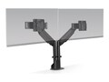 Ergotech E2 DUAL MONITOR ARM BLACK, E2-2-104, 41780062, Monitor & Display Accessories