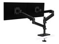 Ergotron LX Pro Dual Stacking Arm w  Grommet Mount for Displays up to 24 - Black, 45-710-292                    , 42061505, Stands & Mounts - Desktop Monitors