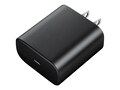 4Xem 4XEM USB-C 45W Fast Charging 3.0 Wall Charger – Black, 4XSAM45WPWRB, 41504897, Power Cords