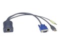 Black Box USB with Audio Server Access Module for ServSwitch CX, KV1403A, 6648393, KVM Displays & Accessories