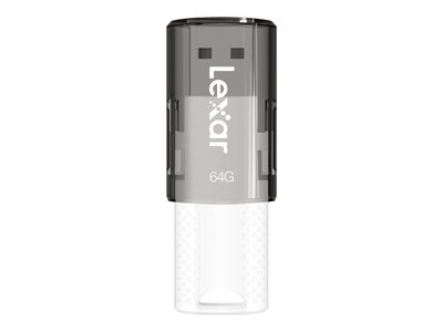 Lexar 64GB JumpDrive S60 USB 2.0 Type-A Flash Drive, LJDS060064G-BNBNU, 41220849, Flash Drives