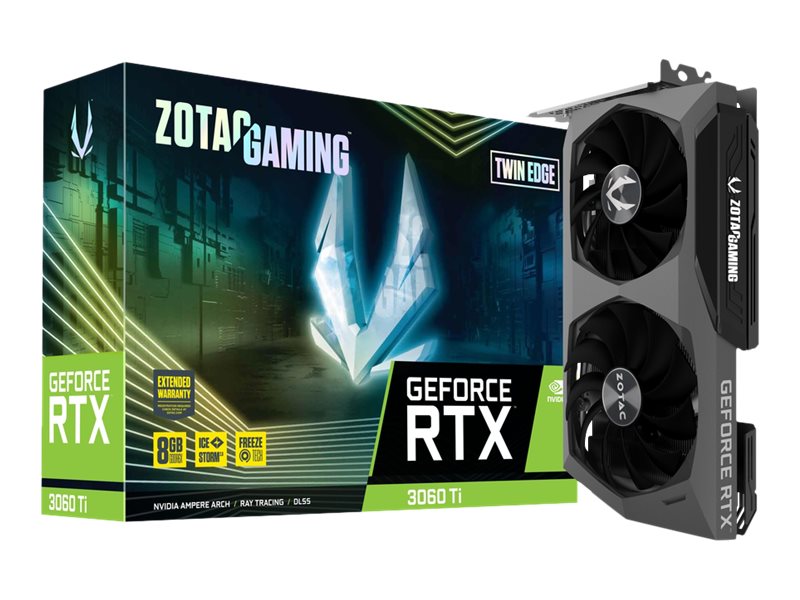 Buy Zotac GeForce RTX 3060 Ti Twin Edge PCIe 4.0 x16 Graphics Card, at  Connection Public Sector Solutions