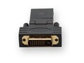 AddOn WQXGA HDMI 1.3 to DVI-D Single Link (18+1 pin) M F 360 Degree Rotating Adapter, HDMI2DVIDADPTFM360, 41059351, Adapters & Port Converters
