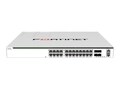 Fortinet FortiSwitch 624F 1U RM L3 Managed Switch 4GB RAM 32MB Flash 32GB SSD 24x5GbE 4x25GbE 2x350W PSUs, FS-624F, 41758738, Network Switches
