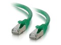 C2G Cat6 Snagless Shielded (STP) Network Patch Cable, Green, 10ft, 00834, 16194823, Cables