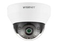 Hanwha Wisenet Q network indoor dome camera, white, 4MP30fps, 2.8mm fixed focal lens (107), QND-7012R, 41433152, Cameras - Security
