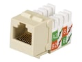 Black Box GigaTrue2 CAT6 Jack, Universal Wiring, Component Level, Single-Pack, Ivory, FMT632-R3, 32994741, Premise Wiring Equipment Black Box GigaTrue2 CAT6 Jack, Universal Wiring, Component Level, Single-Pack, Ivory, FMT632-R3, 32994741, Premise Wiring Equipment