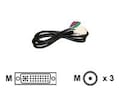 Optoma DVI-I (M) to Component (M) Video Cable, 2m, BC-DICRXX02, 7421465, Cables