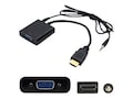 AddOn HDMI to VGA M F Adapter with Audio, White, HDMI2VGAA, 18129232, Adapters & Port Converters AddOn HDMI to VGA M F Adapter with Audio, White, HDMI2VGAA, 18129232, Adapters & Port Converters