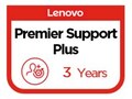 Lenovo 3-Year Premier Support Plus Upgrade from 3-Year Premier Support, 5WS1L39253, 41607070, Services - Onsite/Depot - Warranty