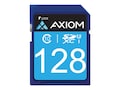 Axiom 128GB SDXC (UHS-I U3) Flash Memory Card, Class 10, SDXC10U3128-AX, 34889485, Memory - Flash