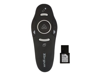 Targus Wireless Presenter with Laser Pointer, AMP16US, 10084691, Remote Controls - Presentation