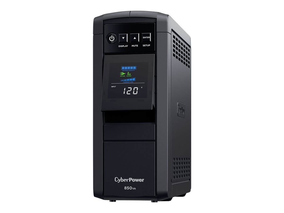 CyberPower 850VA 510W PFC Compatible Pure Sine Wave UPS (CP850PFCLCD)