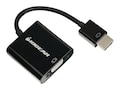 IOGEAR HDMI to VGA Adapter with Audio, GVC311, 17367976, Adapters & Port Converters