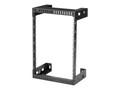 StarTech.com 2-Post 15U 19 Open Frame Heavy-Duty Wall-Mount Network Rack for Data AV, RK15WALLO, 34470828, Racks & Cabinets StarTech.com 2-Post 15U 19 Open Frame Heavy-Duty Wall-Mount Network Rack for Data AV, RK15WALLO, 34470828, Racks & Cabinets