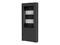 Chief Manufacturing Impact Portrait Floor Standing Kiosk for 43 Display, Black, LF43UBP, 41540846, Digital Signage Kiosks & Kiosk Enclosures