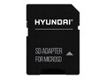 Hyundai Technology 64GB 4K MicroSDXC UHS-1 V30 Memory Card with SD Adapter, SDC64GU3                      , 41997444, Memory - Flash