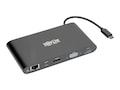 Tripp Lite USB-C Thunderbolt 3 4K Docking Station, U442-DOCK1-B, 35029583, Docking Stations & Port Replicators