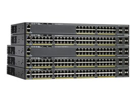 Cisco WS-C2960X48FPSL-RF Main Image from Left-angle