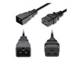 AddOn C20 (M) to C19 (F) Standard Commercial 14AWG 250V at 15A PVC SJT Power Cable, Black, 6ft, ADD-C202C19C14G6FBK , 42061098, Power Cords AddOn C20 (M) to C19 (F) Standard Commercial 14AWG 250V at 15A PVC SJT Power Cable, Black, 6ft, ADD-C202C19C14G6FBK , 42061098, Power Cords