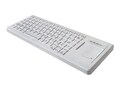 TG3 CK82S Medical Keyboard Right Touchpad 82 Keys Sealed IP68, USB, Black, White Backlighting, KBA-CK82S-BRUW-US, 18239802, Keyboards & Keypads