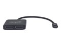 Manhattan USB-C TO DUAL DISPLAYPORT ADAP, 152952                        , 41929020, Monitor & Display Accessories