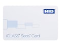 Synercard iCLASS Seos Card - Printable - Smart Card - 3.38 Width x 2.13 Length - White - Polyethylene, 5006PGGMN, 36311804, Security Tokens