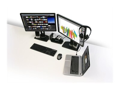 IOGEAR USB 3.0 Universal Docking Station, GUD300, 16957456, Docking Stations & Port Replicators