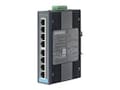 Quatech Advantech EKI-2728I-CE DIN RM WM Unmanaged Switch 8xGbE 1xPSU, EKI-2728I-CE, 34840251, Network Switches