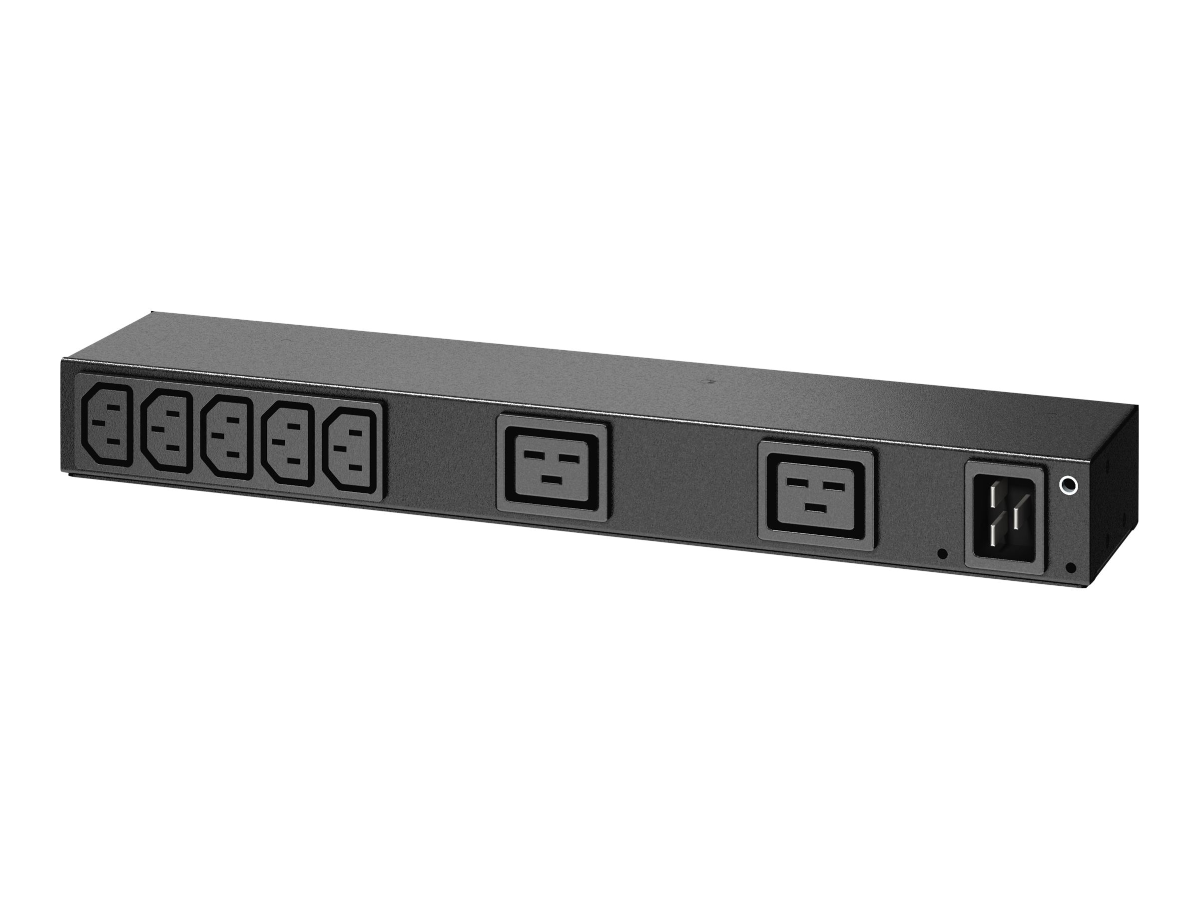 APC Basic Rack PDU 100-240V 20A, 220-240V 16A, 0U 1U, (7) C13, (2) C19