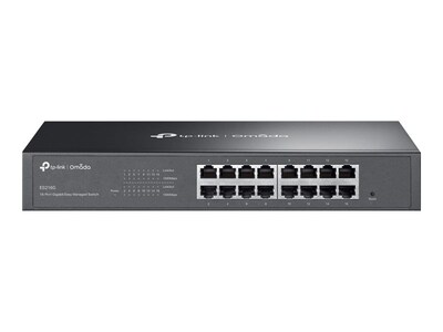 TP-LINK 16 Port Gig Easy Mngd Switch, ES216G                        , 42035431, Network Switches