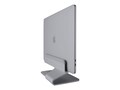 Rain Design mTower Vertical Laptop Stand, Space Gray, 10038, 36612674, Stands & Mounts - Desktop Monitors