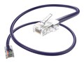 UNC CAT6 Bootless Patch Cable, Purple, 2ft, PC6-02F-PUR, 41682998, Cables UNC CAT6 Bootless Patch Cable, Purple, 2ft, PC6-02F-PUR, 41682998, Cables