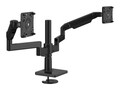 Humanscale M Flex for M2.1, Bolt-Through Mount, Dual Bracket for 2 Monitors, 12 Post - Black, X2NTNBBBETBETB12, 41852998, Mounting Hardware - Miscellaneous Humanscale M Flex for M2.1, Bolt-Through Mount, Dual Bracket for 2 Monitors, 12 Post - Black, X2NTNBBBETBETB12, 41852998, Mounting Hardware - Miscellaneous