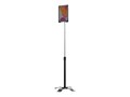 CTA Digital Sec Encl Height Adj Gooseneck , PAD-AFS10, 41330271, Stands & Mounts - Digital Signage & TVs
