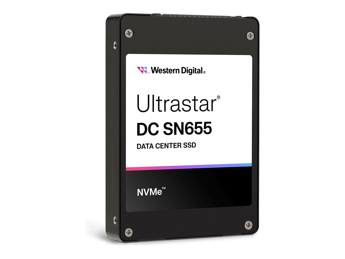 HGST 3.84TB UltraStar DC SN655 PCIe Gen4 NVMe 1.4 SE U.3 Internal Solid  State Drive