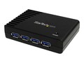 StarTech.com 4-Port SuperSpeed USB 3.0 Hub, Black, ST4300USB3, 12289665, USB & Firewire Hubs