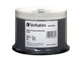 Verbatim 8x 8.5GB DataLifePlus White Inkjet Hub Printable DVD+R DL Media (50-pack Spindle), 98319, 16240017, DVD Media