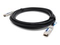 AddOn 40GBase-CU QSFP+ to QSFP+ Passive Twinax Direct Attach Cable, 1m, 470-AAVR-AO, 32099308, Cables AddOn 40GBase-CU QSFP+ to QSFP+ Passive Twinax Direct Attach Cable, 1m, 470-AAVR-AO, 32099308, Cables