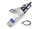 AddOn QSFP-2SFP10G-CU3M-AO Image 3 from Multi-angle